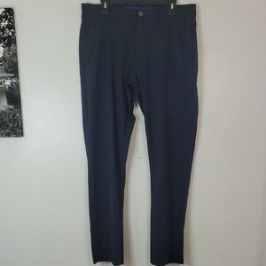 Twillory Mens Tailored Performance Golf Pants Navy Size 34×34 Long Legs